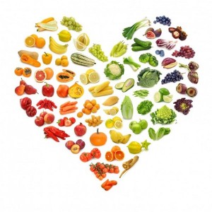 Frutas y verduas según su color 1