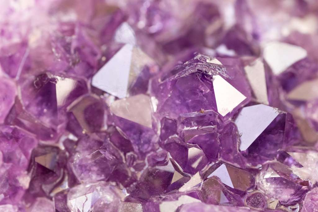 Cuarzo amatista en Cristales y minerales 