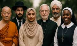 Religiones … Más allá de los nombres, la misma esencia Varias personas de distintas religiones